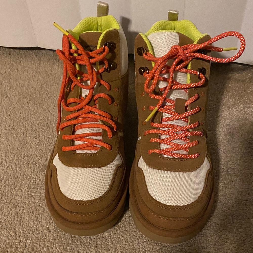 UGG Women’s Boots - Brown, Cream, and Orange